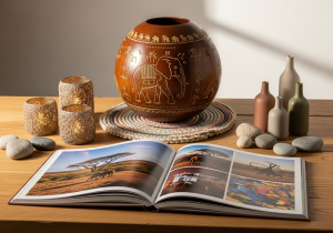 Afrikanische Deko Schale