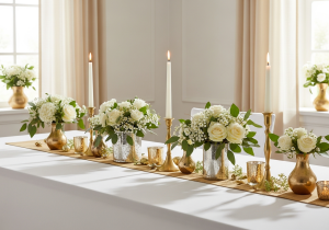 Brauttisch Tischdecke