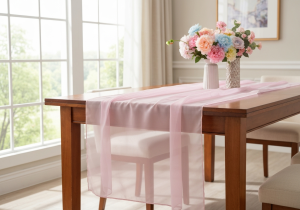 Chiffon Tischläufer
