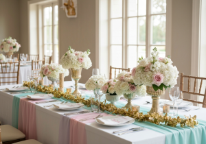 Deko Tischband Hochzeit