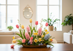 Frühlingsblumen künstlich