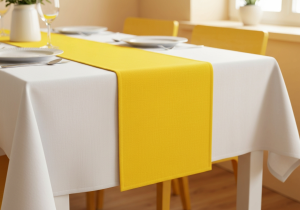 Gelbes Tischband