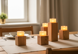 Kerzenhalter Stumpenkerzen