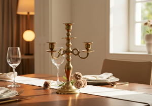 Kerzenständer Messing