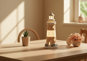 Kleine Leuchtturm Deko