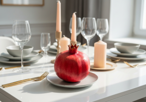 Künstlicher Granatapfel