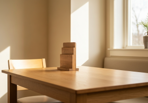 Menükartenhalter Holz