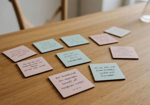 Mini Kreidetafeln für Tisch