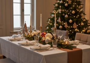 Mitteldecke 80x80 Weihnachten