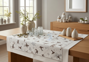 Mitteldecke Wintermotiv