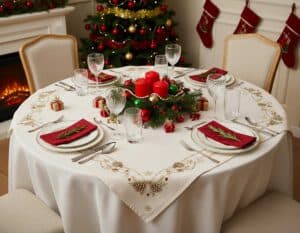 Mitteldecke zu Weihnachten 