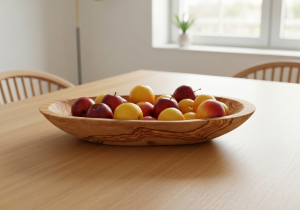 Olivenholz Obstschale