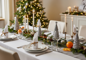 Papier Mitteldecken Weihnachten