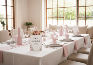 Platzkarten für Tisch