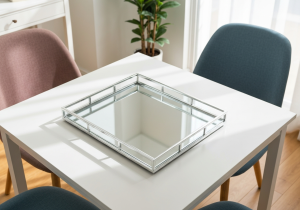 Spiegeltablett Silber