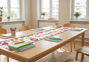 Tischband Schulanfang