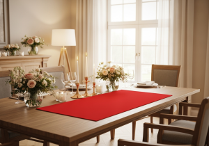 Tischdecke Rot