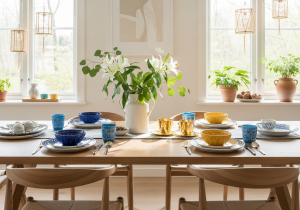 Tischdecke indischer Stil