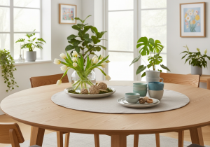 Tischdecke rund 130 cm