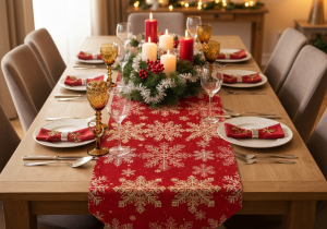 Tischläufer Weihnachten