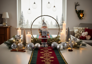 Weihnachtsfigur Tischdeko