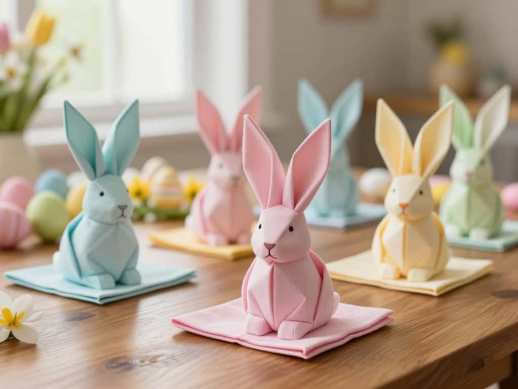 Anleitung Serviettenhasen Anleitung Serviettenhasen