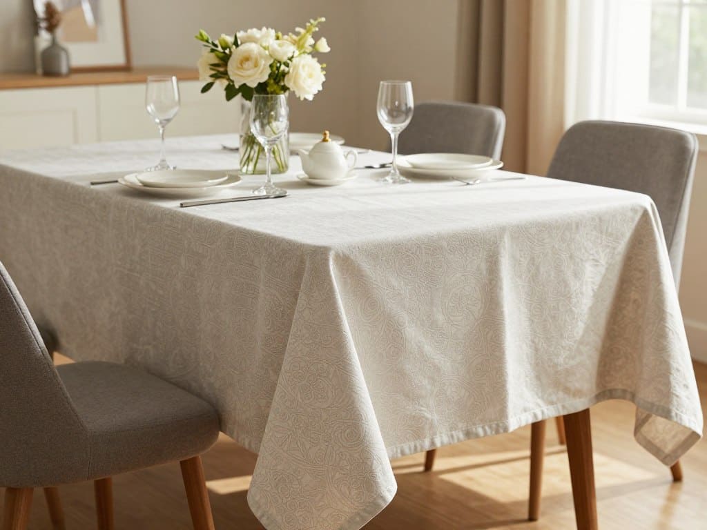 Tischdecke passende Größe