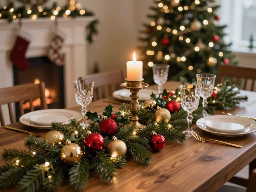 Centerpiece Weihnachtsdeko