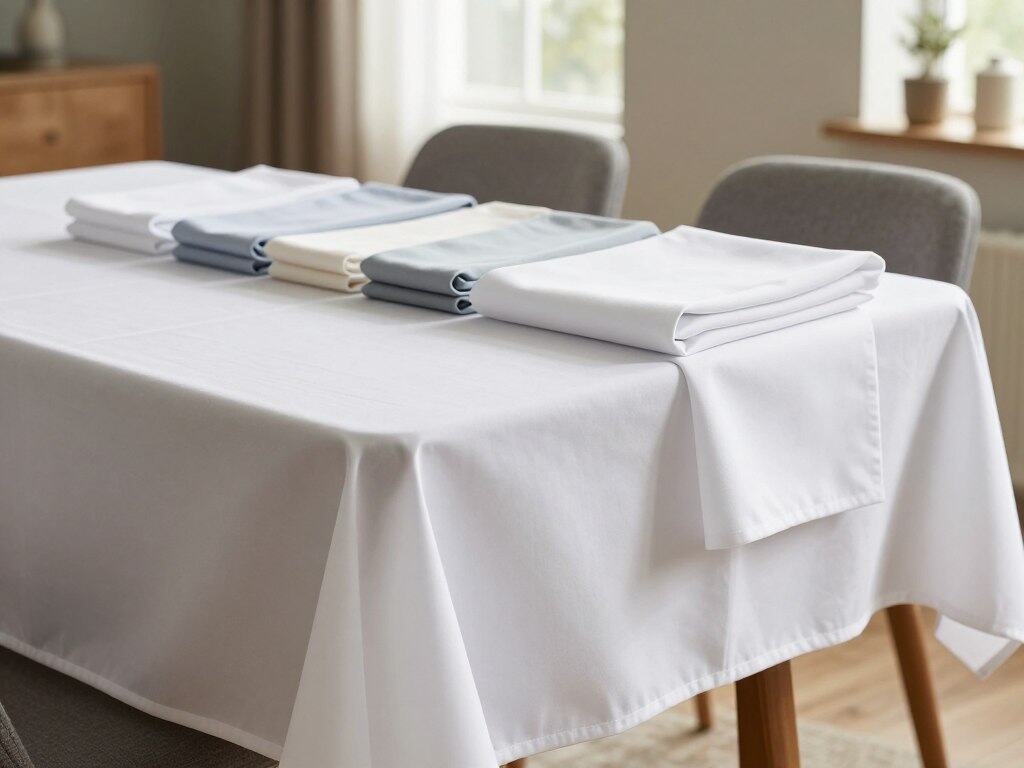 Richtige Tischdeckengröße wählen Richtige Tischdeckengröße wählen