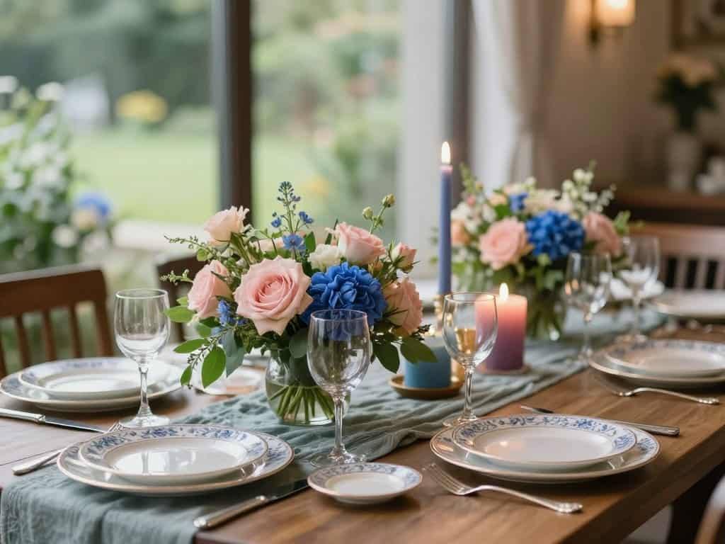 Farbtrends Tischdeko